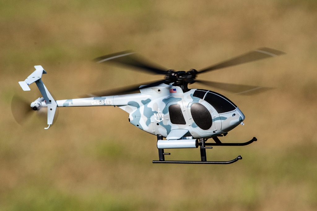 [RGR6102] Hero-Copter Military, 4-Blade RTF Heli; Navy