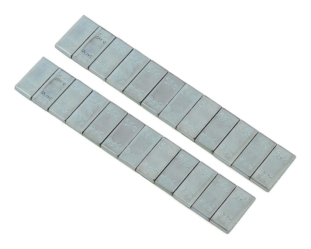 [PTK8380] ProTek RC Self Stick Chassis Weight Strip (2) (120g/4.2oz)