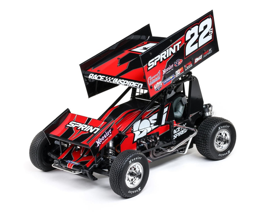 [LOS2359] 22S Sprint, RTR with Battery and Charger, Red: 1/10 2WD