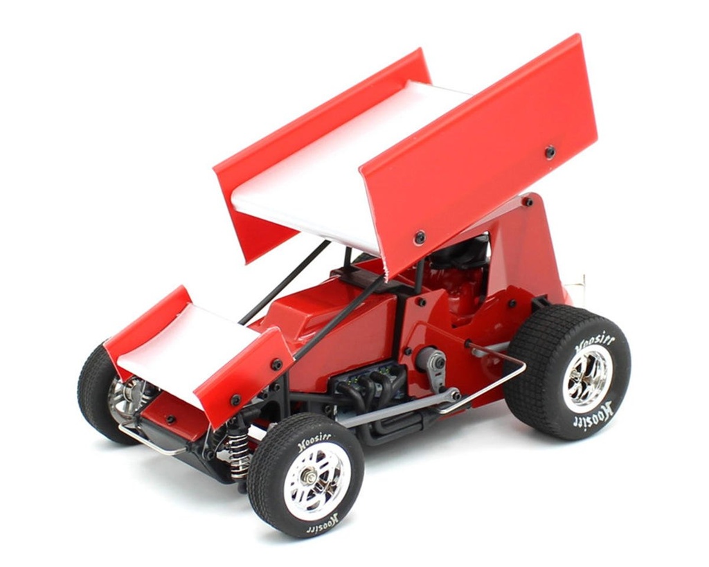 [1RC1095] 1RC Racing Sprint Car 4.0 1/18 Brushless RTR 2WD Oval Racer (Red)