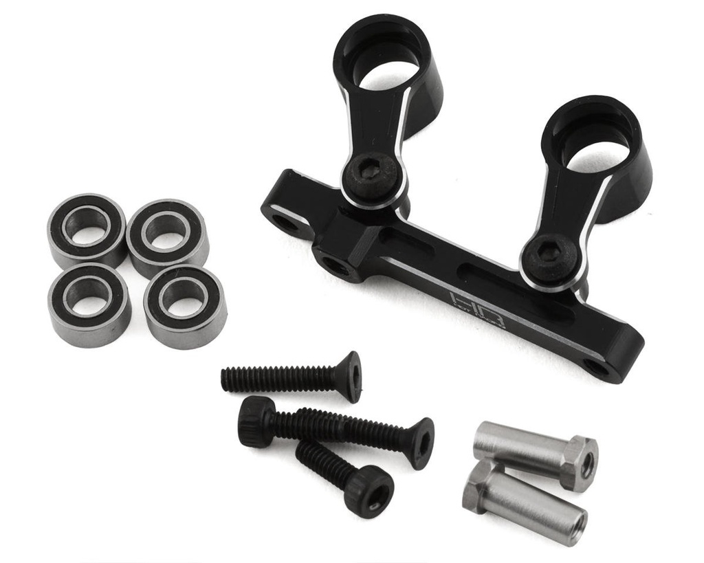 [HRAMTT4801] Hot Racing Losi Mini-T 2.0/Mini-B Aluminum Steering Bellcrank (Black)