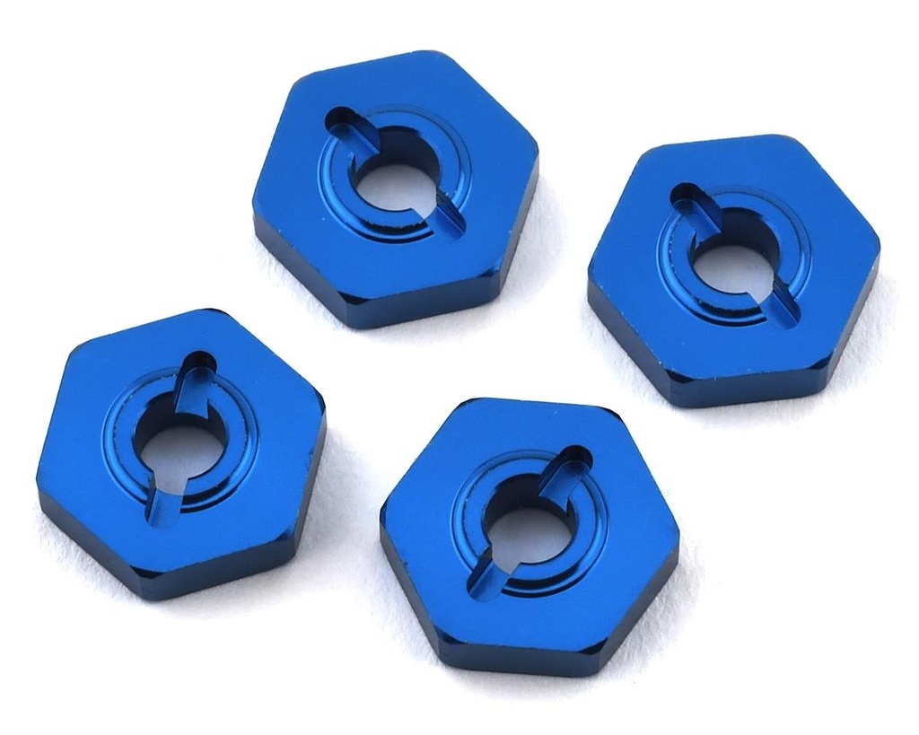 [ASC21562] FT 1:14 Wheel Hexes, Blue Alum