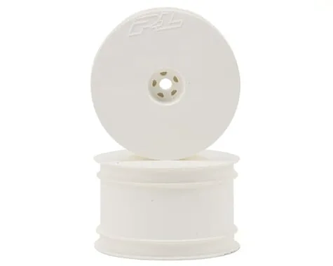 R Velocity 2.2 Hex Whl, Wht: LOS22, 12mm Hex B4.1