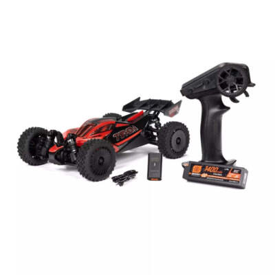 [ara2306st1] 1/14 TYPHON GROM 223S DSC 4X4 RTR Brushless Buggy (Battery & Charger Included), Red