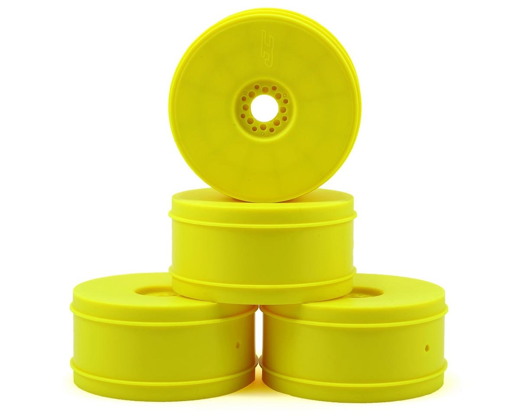 [JCO3357Y] Bullet, 1/8th Buggy Wheel, Yellow, 83mm, 4pc