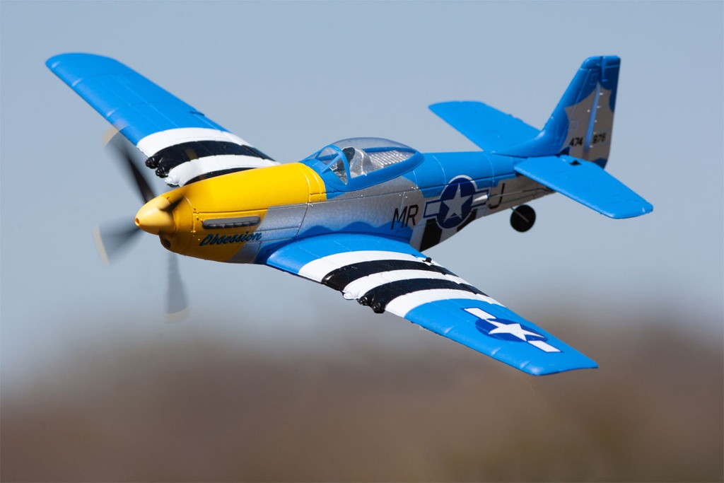 [RGRA1300V2] P-51 Obsession Micro RTF Airplane w/PASS