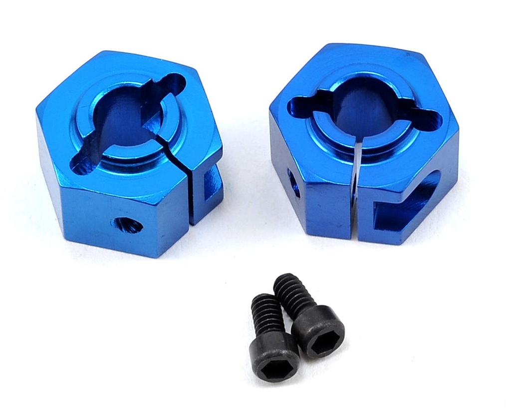 [ASC9892] 12mm Aluminum Clamping Wheel Hex, SC10 Rear
