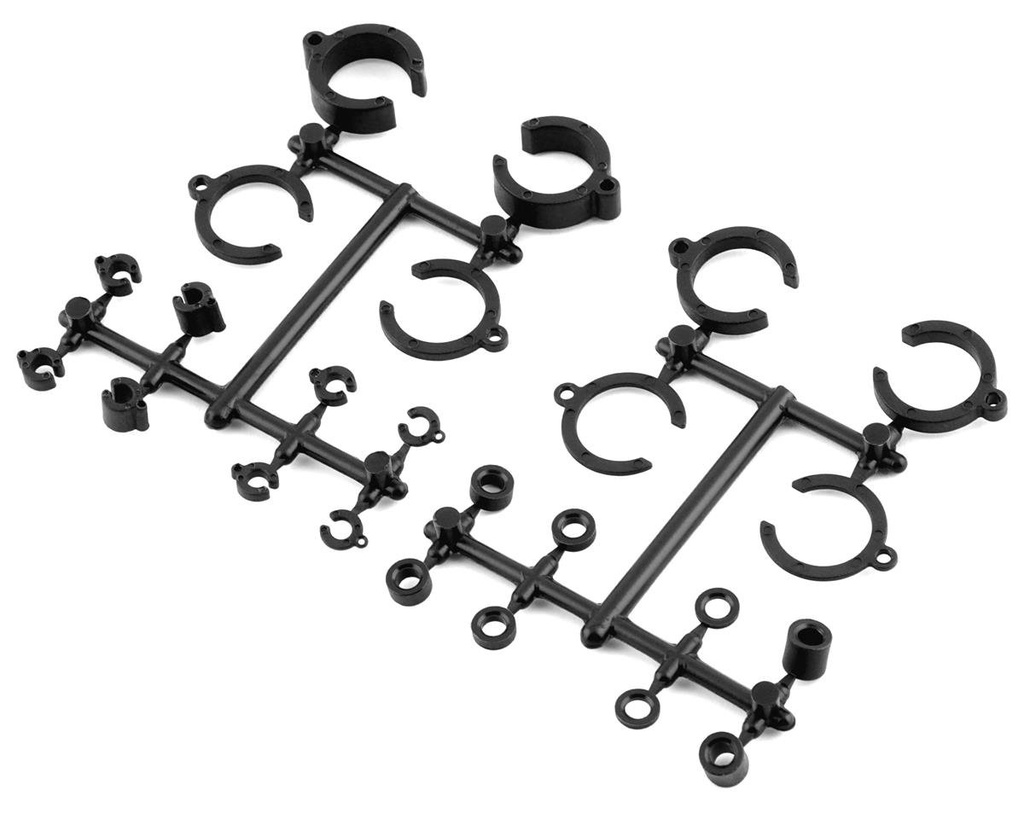 Big Bore Shock Limiter Up-Travel Kit, (24pc) Black