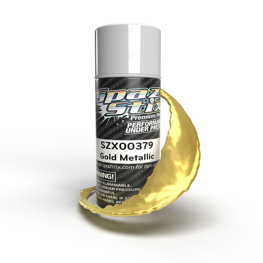 [SZX00379] Gold Metallic Aerosol Paint, 3.5oz Can