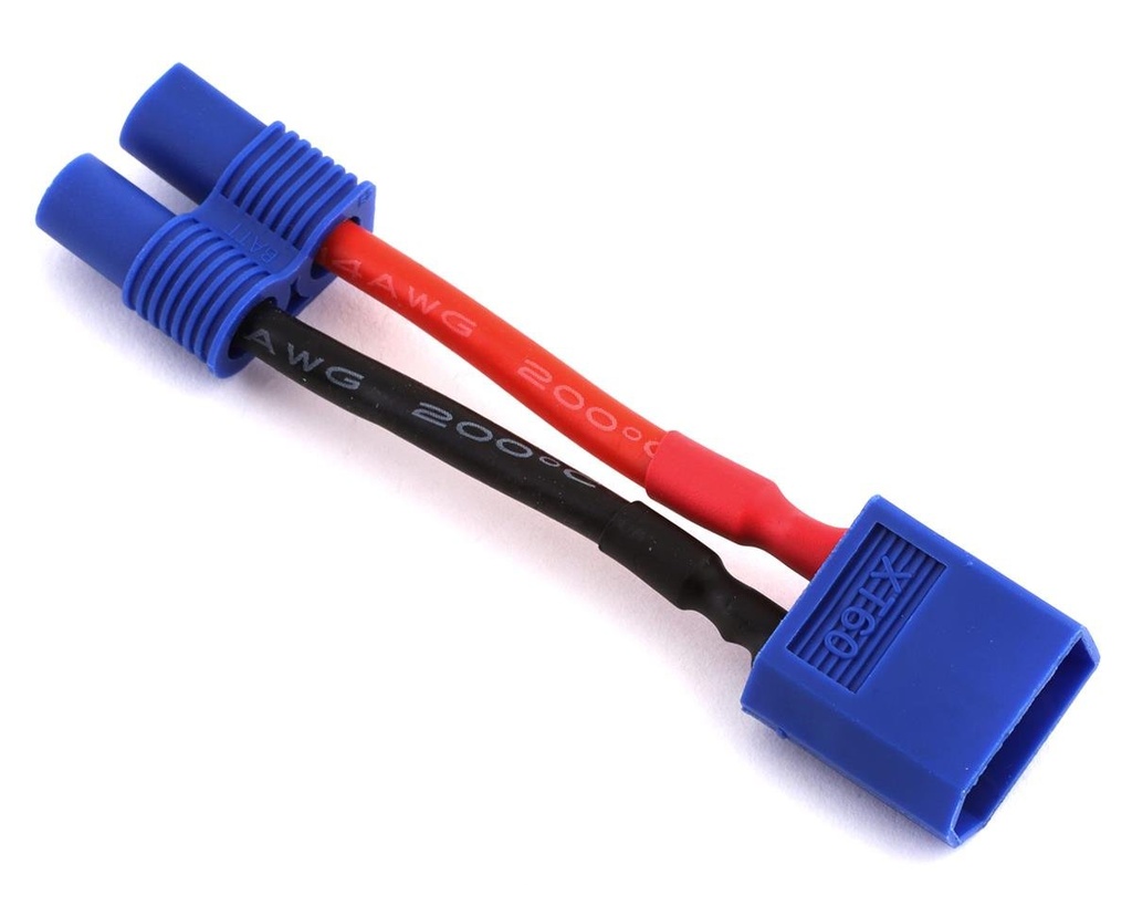 [PTK5292] ProTek RC XT60 to EC3 Adapter (Male XT60 to Female EC3)