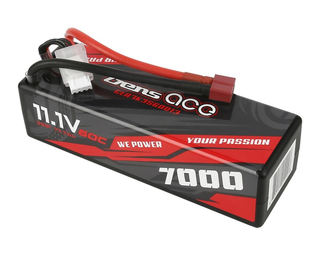 [GEA7K3S60D13] Gens Ace 3s LiPo Battery 60C (11.1V/7000mAh)