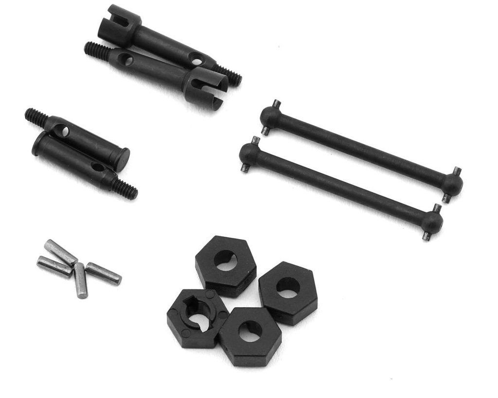 [LOS1764] Drive Shafts, Axles, Wheel Hexes: Micro-B