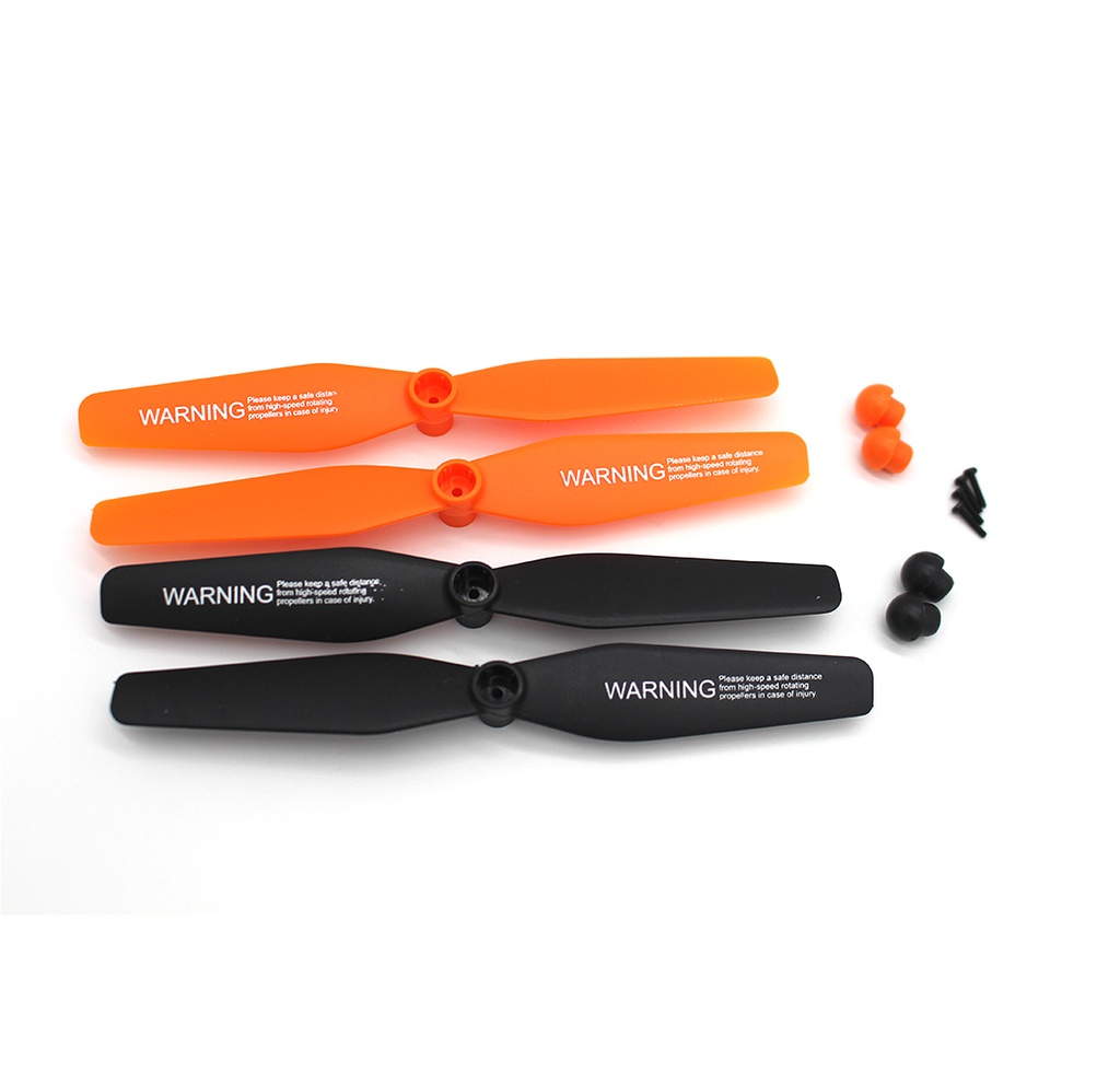 [RGR4561] Propeller Set w/Screws, Orange & Black (2ea); Stinger 3.0