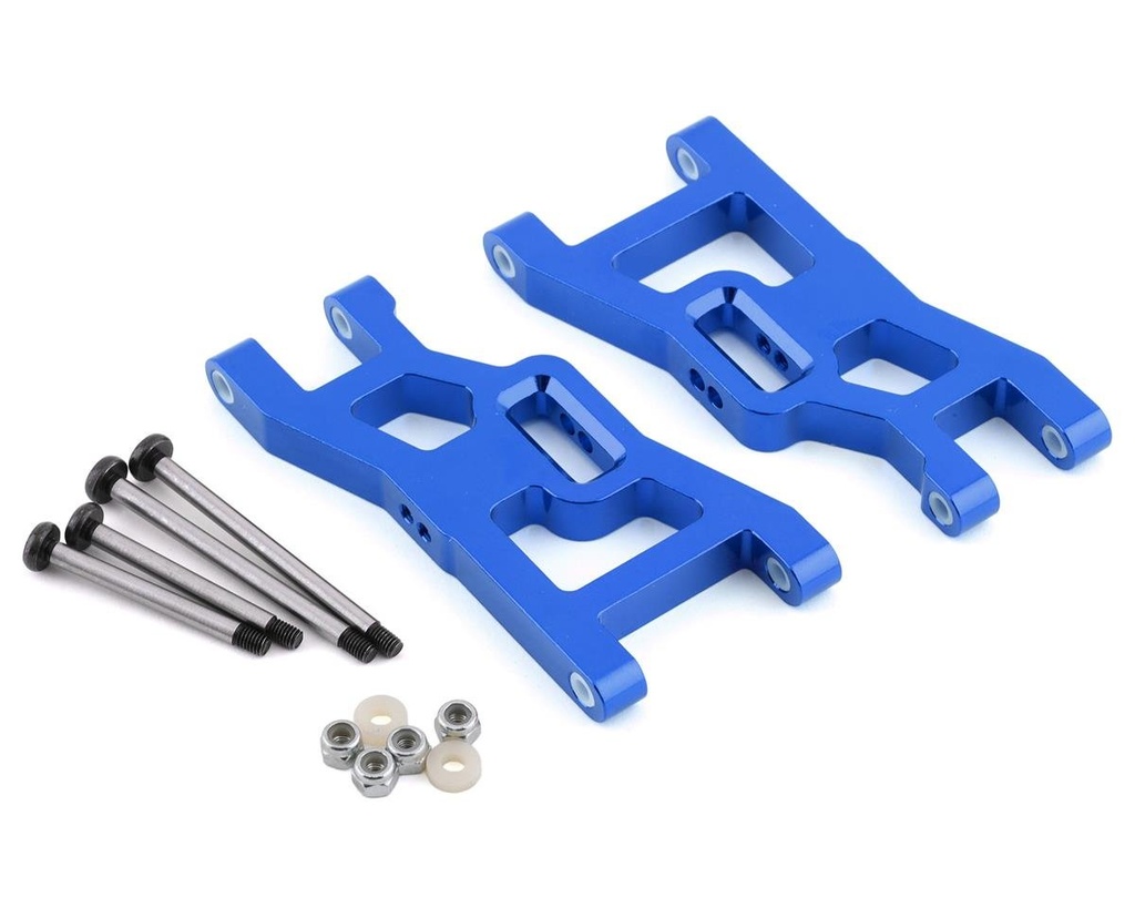 Aluminum Front A-Arms w/ Lock- Nut Hinge-Pins, Blue,