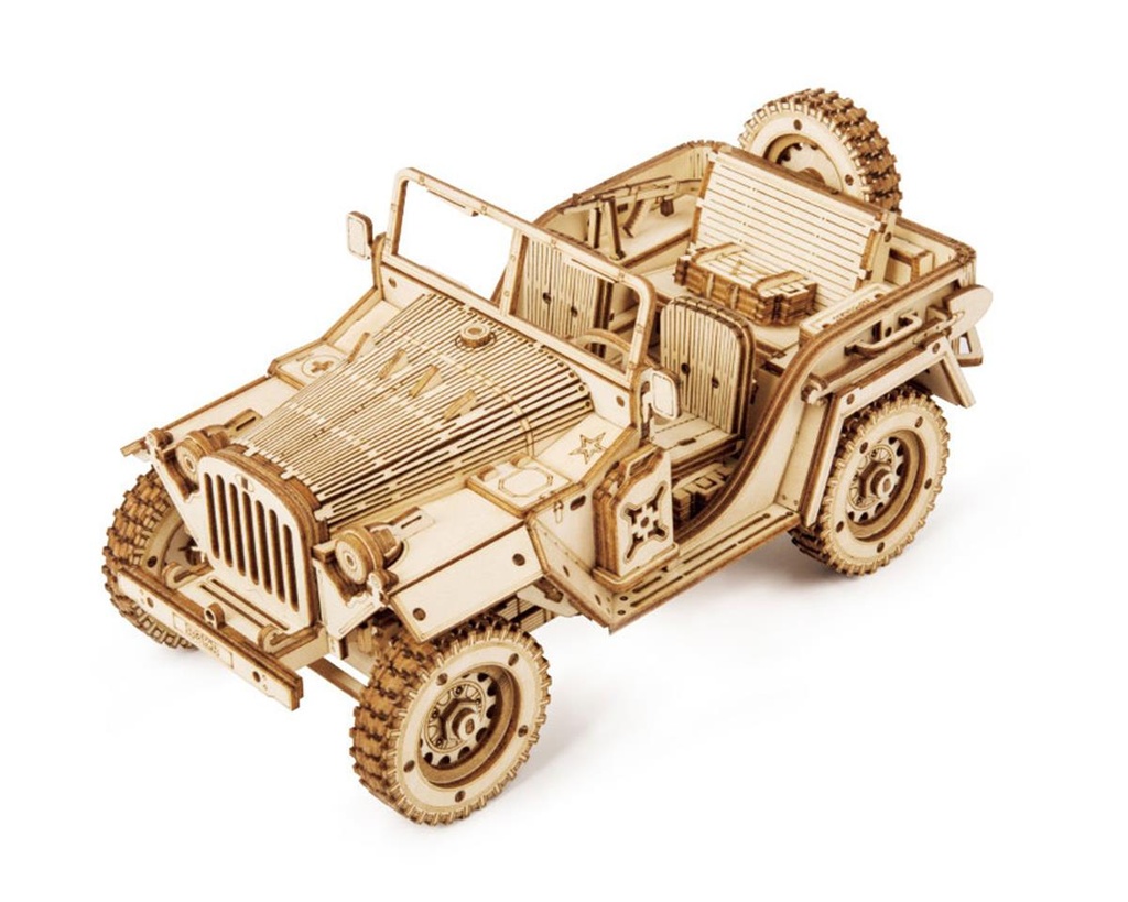 [ROEMC701] Scale Model Vehicles; Army 4x4 Field Car