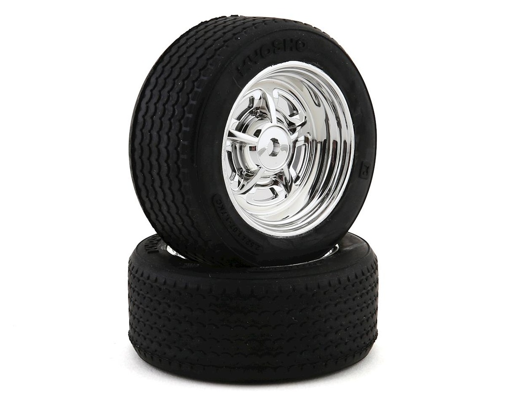 [KYOFATH703SMM] Glued Vintage TC Tire FZ02 (M / Rostyle Plate / 2pcs)