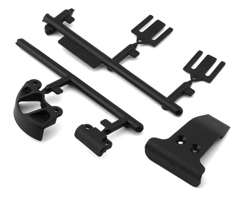 Spur Gear Cover, Bumpers, Bulkhead Shims