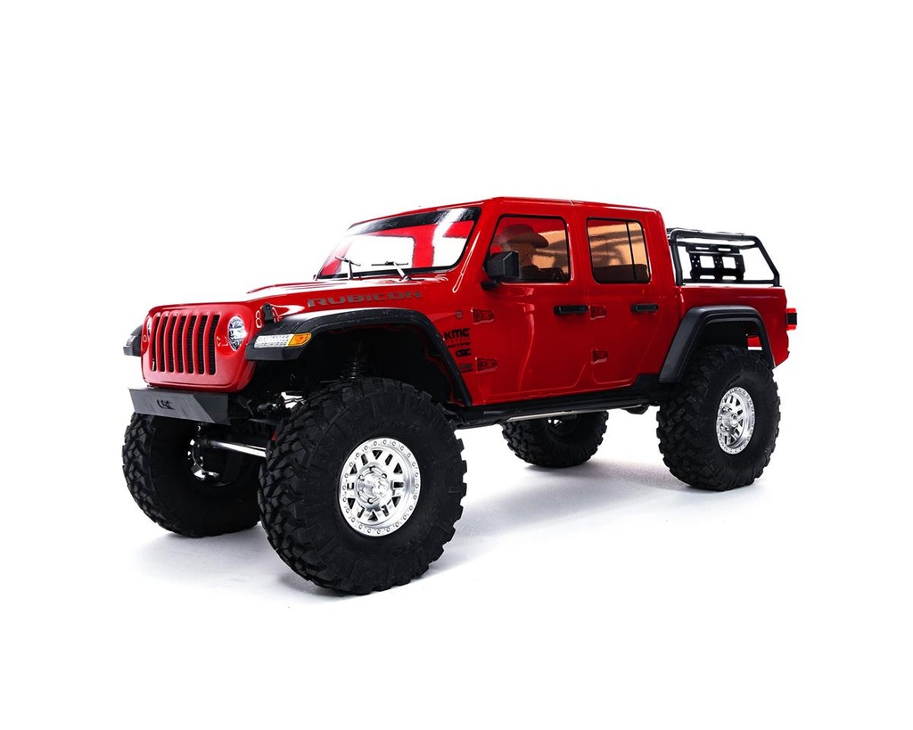 [AXI03006BT2] SCX10 III Jeep JT Gladiator w/Portals 1/10 RTR Red