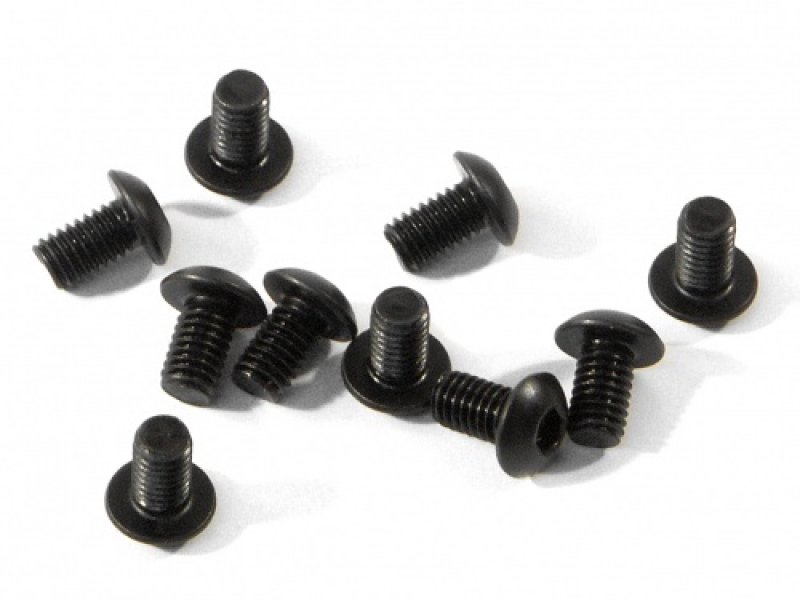 [HPIZ350] Button Head Screw M3X5mm (Hex Socket/10pcs)
