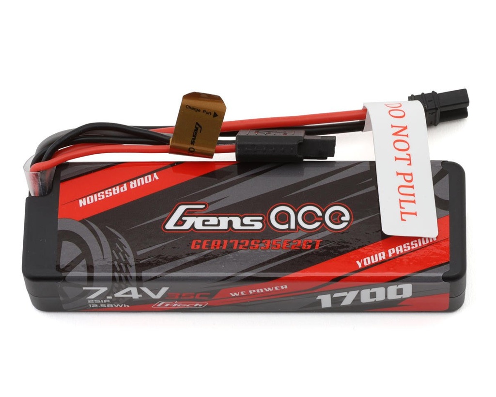 [GEA172S35E2GT] Gens Ace G-Tech Smart 2S Hardcase LiPo Battery 35C (7.4V/1700mAh)