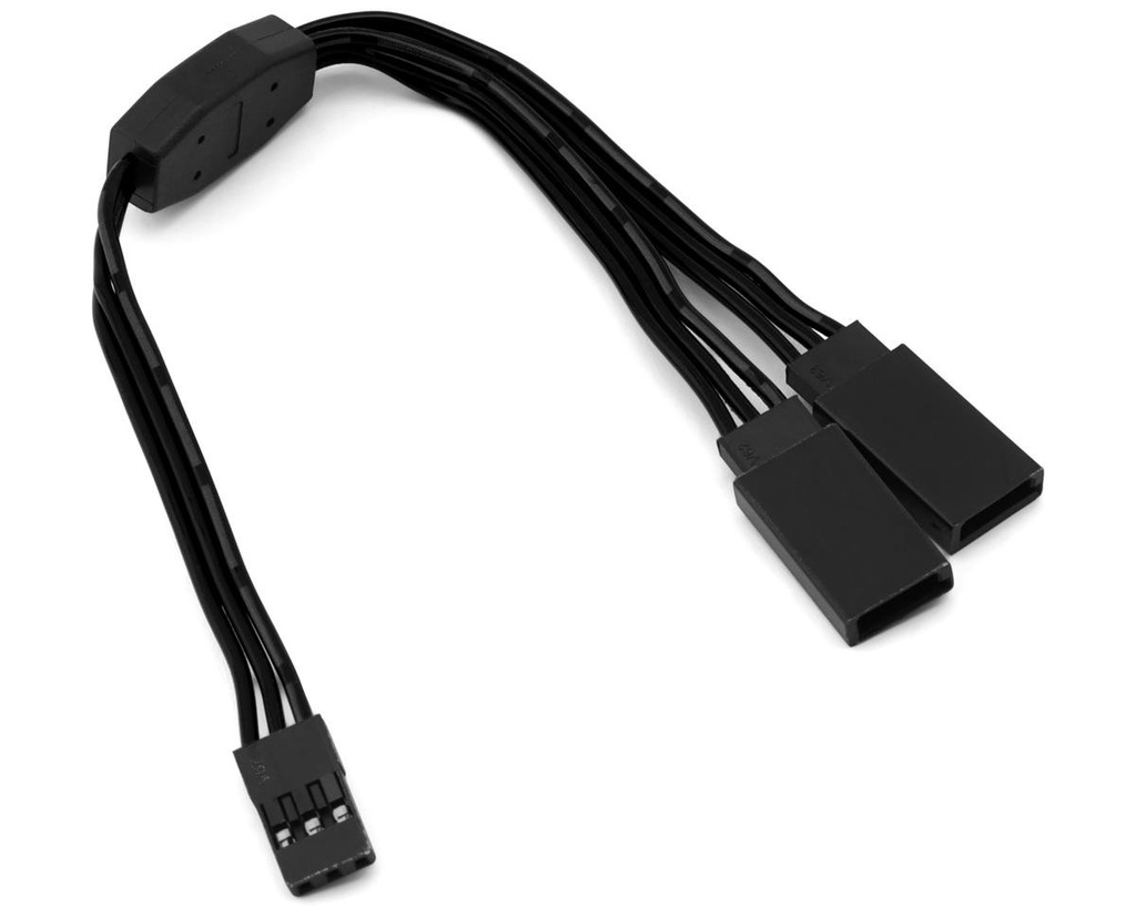 [YEAWPT0154BK] Yeah Racing 60-Core Y-Harness High Current Servo Extension Lead (Black)