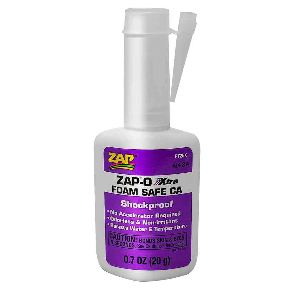 [PAAPT25X] ZAP-O Xtra Foam Safe CA 20-gram Bottle