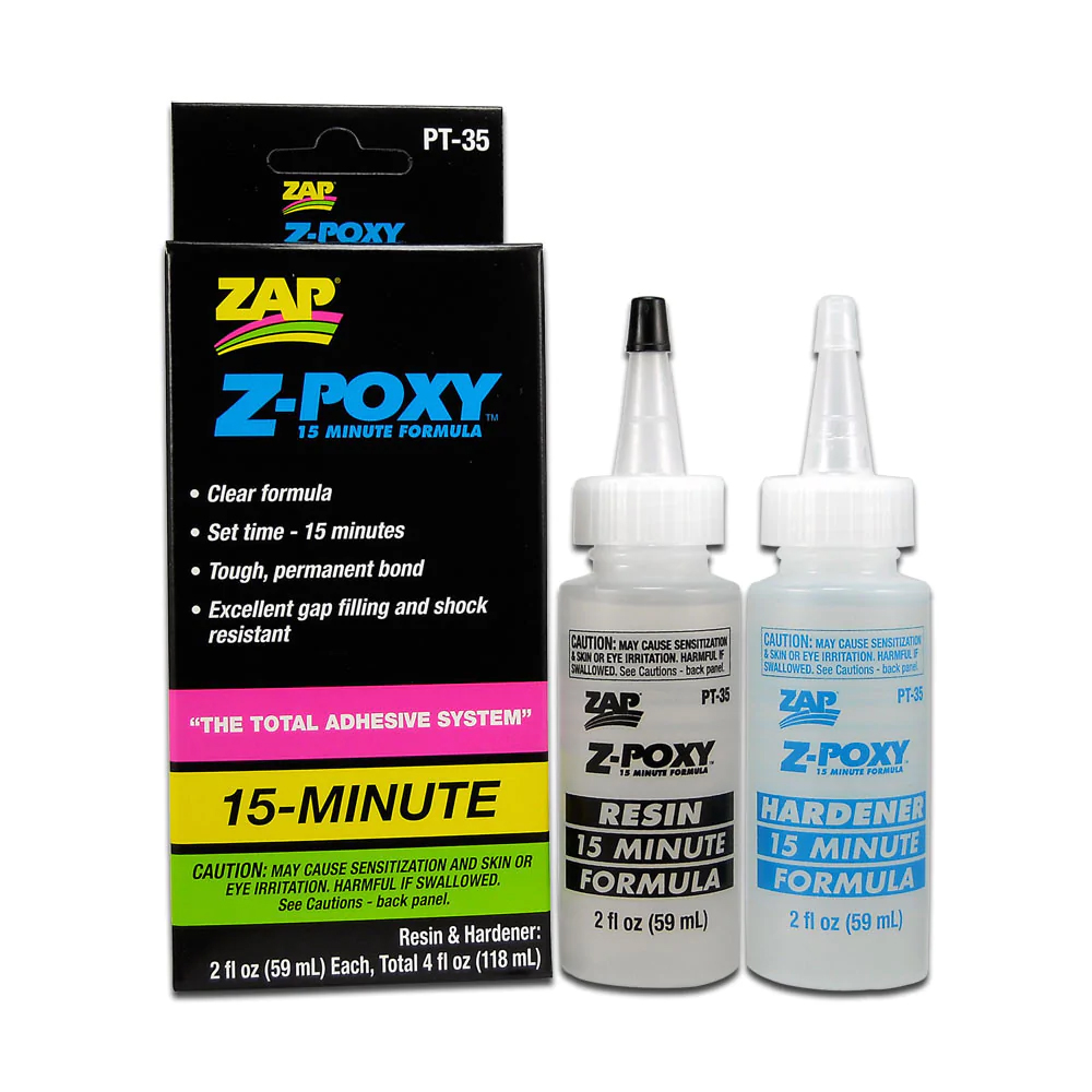 [PAAPT35] Z-Poxy 15 Minute Epoxy 4 oz. Set