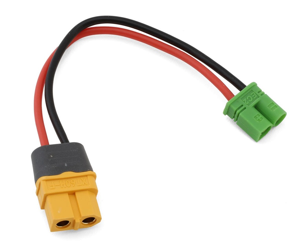 EcoPower XT60 to EC2 Charge Lead (Female XT60 to Male EC2) (4.5) (18AWG)