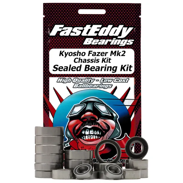 [TFE6476] Kyosho Fazer Mk2 Chassis Kit Sealed Bearing Kit