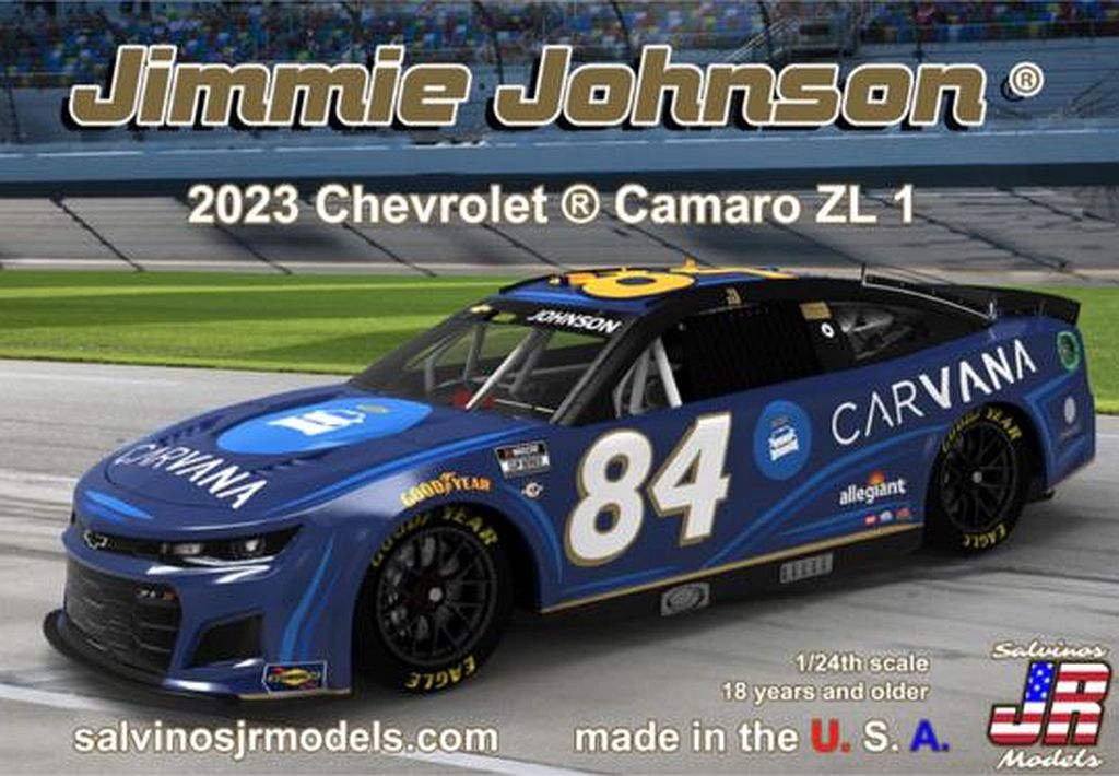 [SJMLMC2023JJP] 1/24th Legacy Motor Club Jimmie Johnson 2023 Camaro
