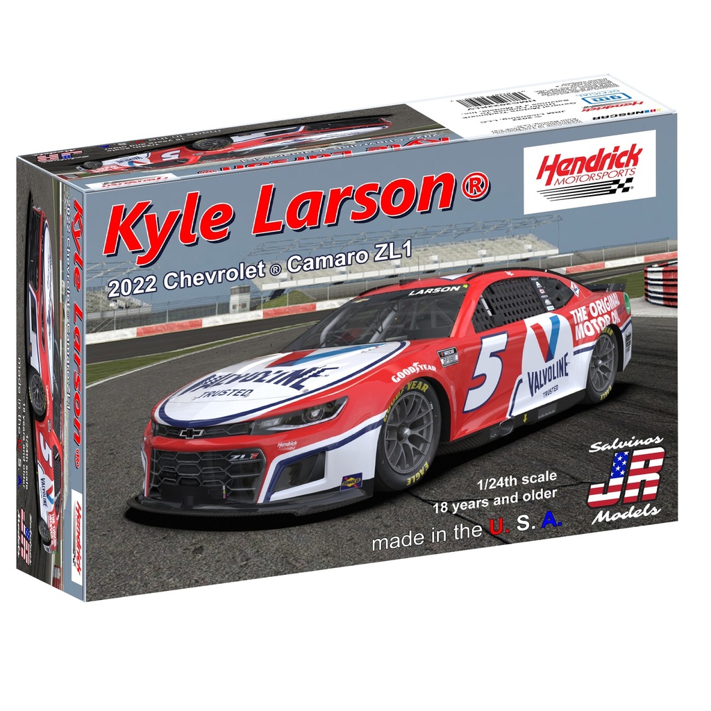 [SJMHMC2022KLV] 1/24 Hendrick Motorsports Kyle Larson 2022 Camaro - Valvoline