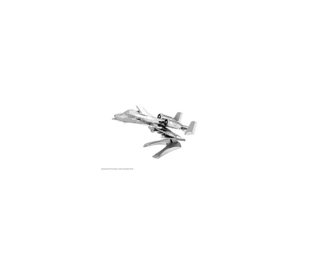 [FSC109] Fascinations Metal Earth A-10 Warthog Airplane 3D Metal Model Kit