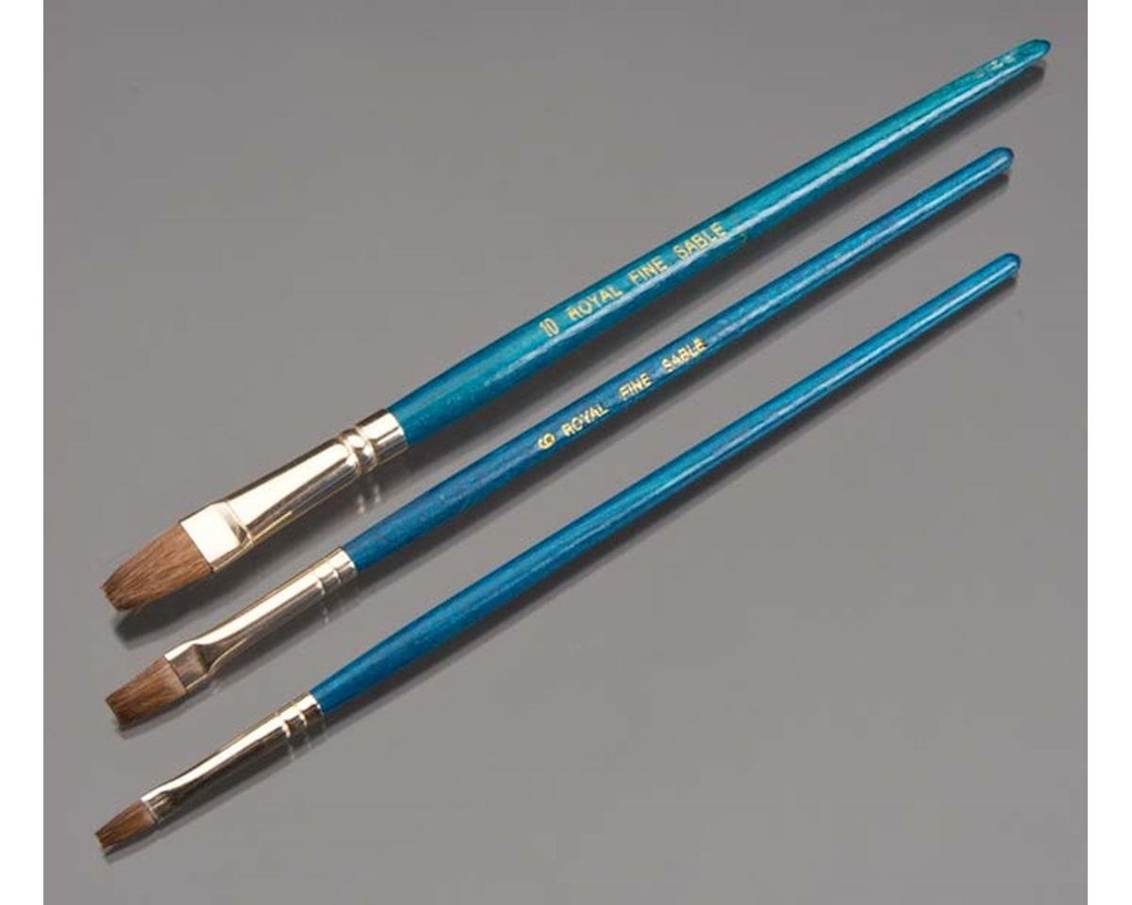 [RBMRSET9105] Royal Brush Manufacturing Value Brush Set 3pc Sable Shader