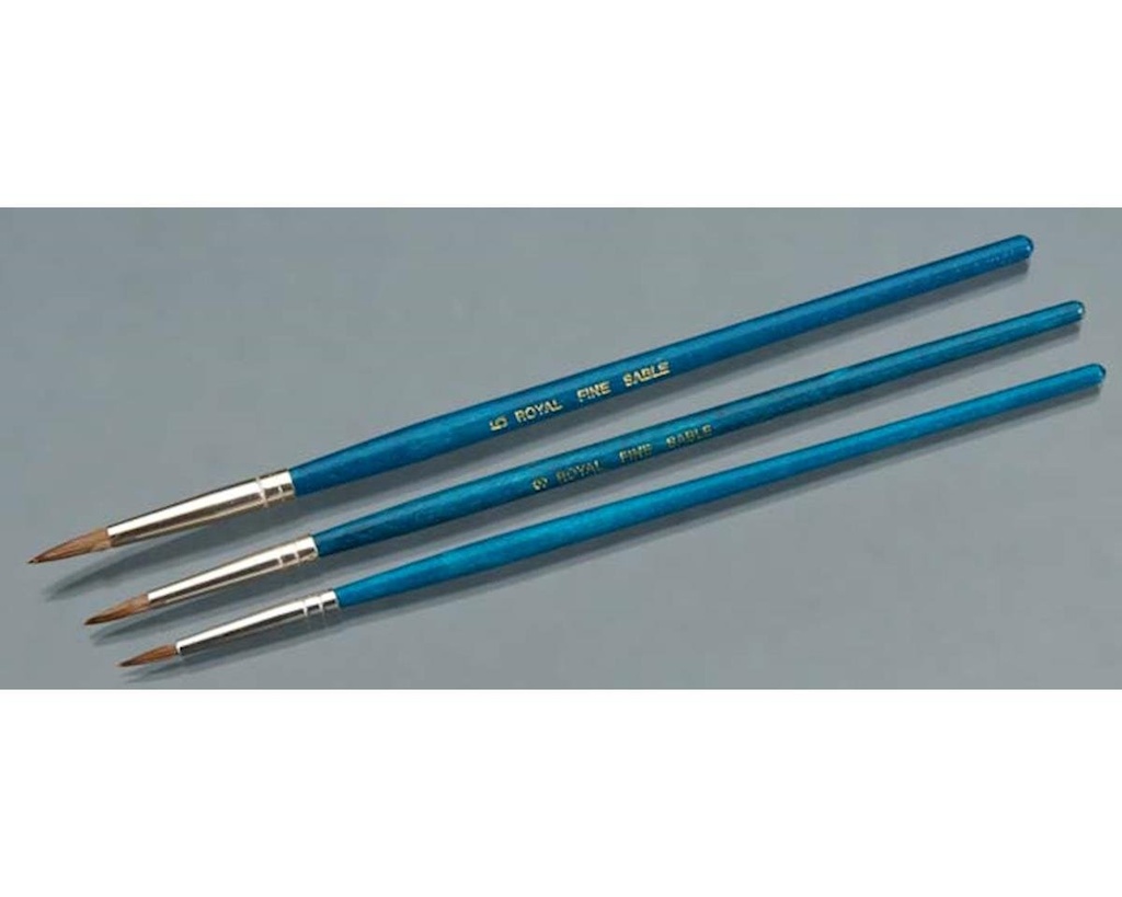 [RBMRSET9101] Royal Brush Manufacturing Sable Round Value Brush Set