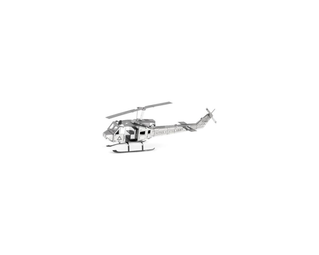 [FSC11] Fascinations Metal Earth 3D Metal Model - Huey UH-1 Helicopter
