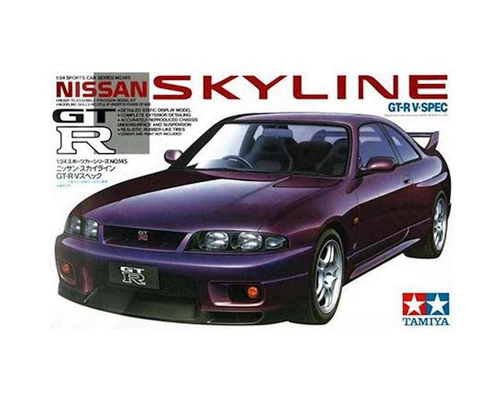 [TAM24145] Tamiya 1/24 Nissan Skyline GT-R V Special Model Kit