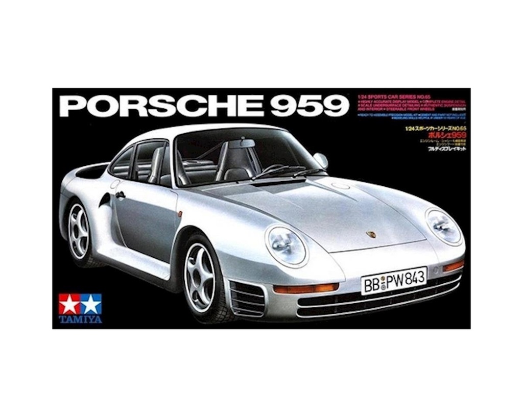 [TAM24065] Tamiya 1/24 Scale 959 Porsche Model Kit