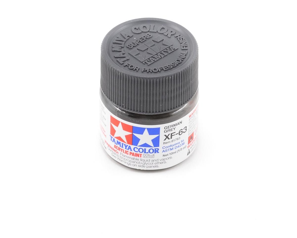 [TAM81763] Tamiya XF-63 Flat German Grey Acrylic Paint (10ml)