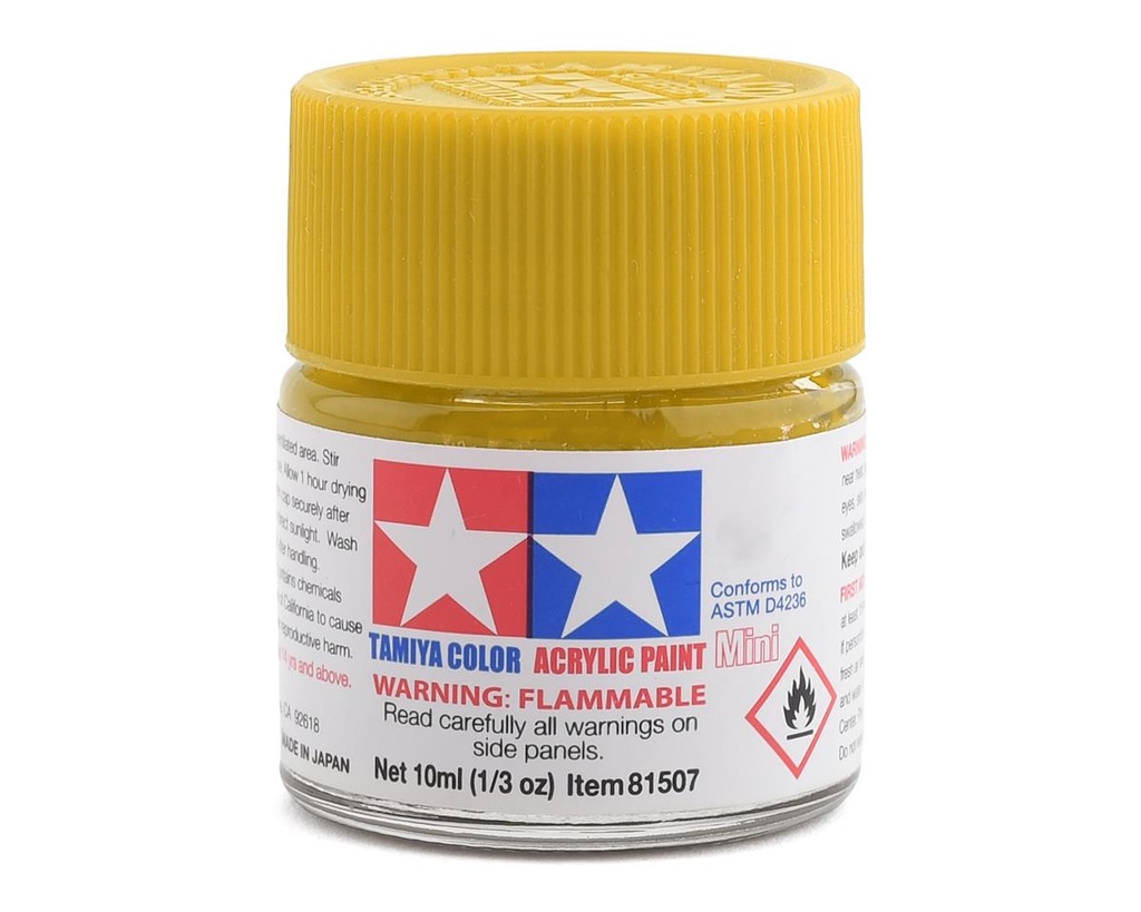 [TAM81703] Tamiya XF-3 Flat Yellow Acrylic Paint (10ml)