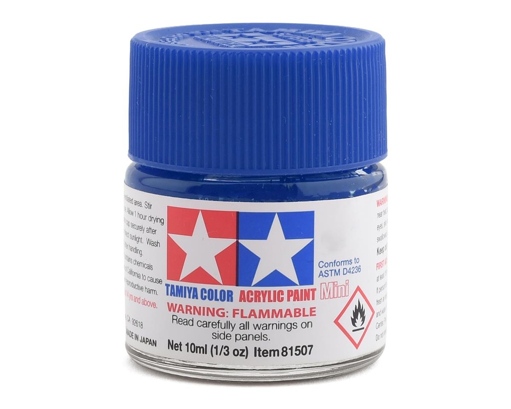 [TAM81504] Tamiya X-4 Blue Acrylic Paint (10ml)