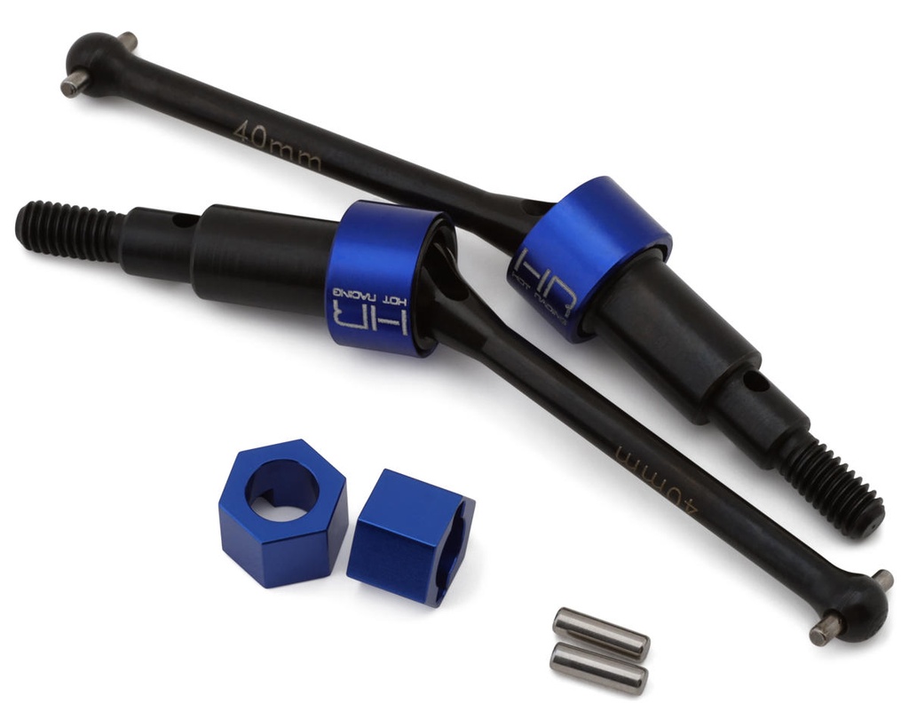 [HRAGRM288NCR] Steel Rear CVD Axles Drive Shafts Nascar: Grom