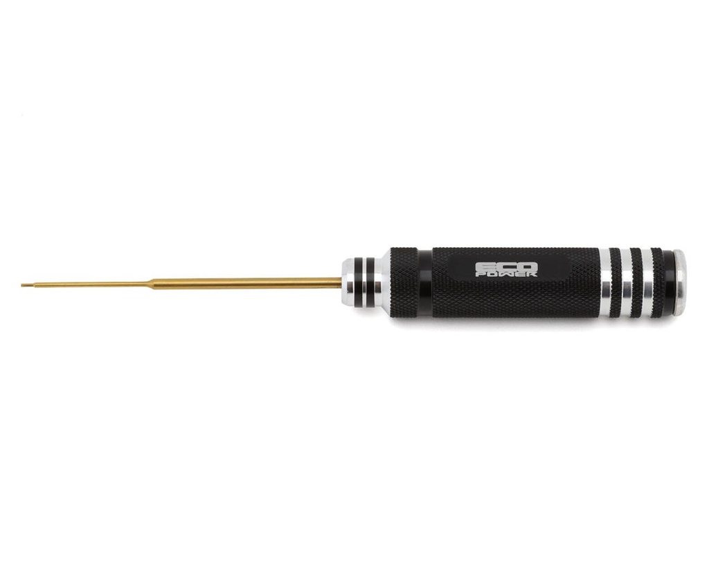 [ECP3084] EcoPower Titanium Nitride Coated Hex Driver w/Aluminum Handle (0.9mm)