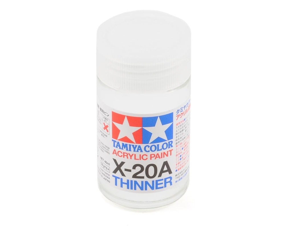[TAM81030] Tamiya X-20A Acrylic/Poly Paint Thinner (46ml)