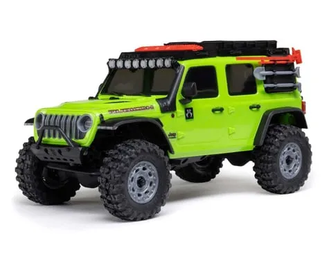 [AXI2261T1] 1/30 SCX30 Jeep Wrangler JLU 4X4 RTR Brushed Rock Crawler (Battery & Charger Included), Green