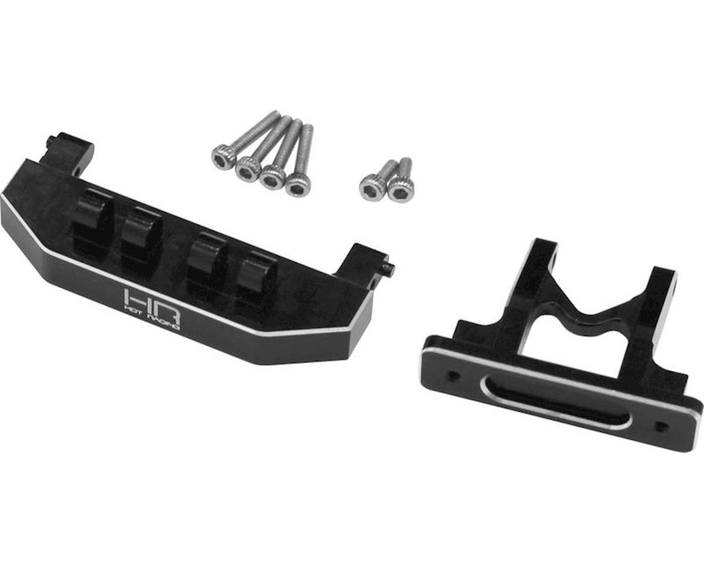 [HRASXTF3201] Hot Racing Axial SCX24 Aluminum Rear Body Mount Support (Black)