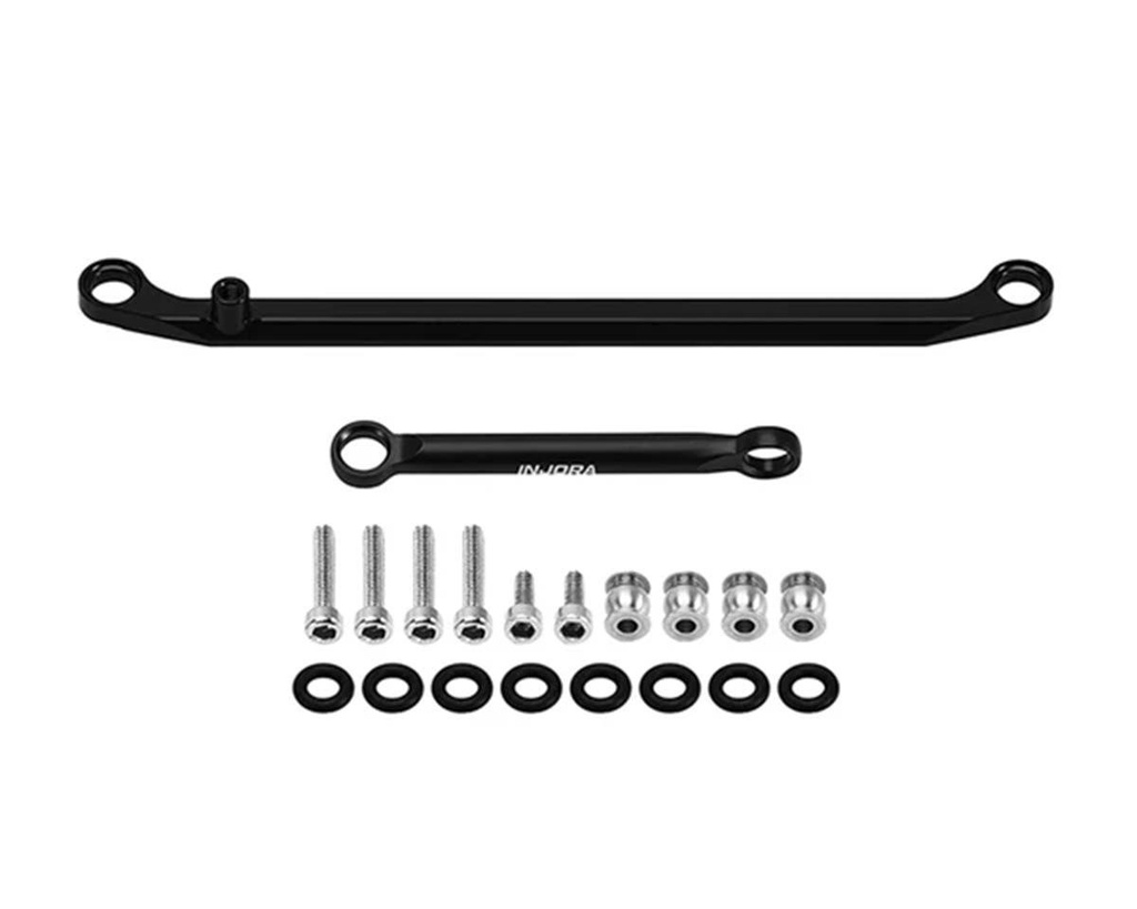 [INJASC3205BK] Injora Redcat Ascent-32 Brass Steering Links Set (Black) (4.7g)