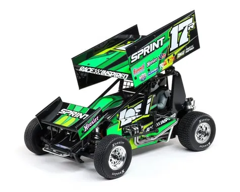 [LOS1387T2] 22S Sprint, RTR, Green: 1/10 2WD